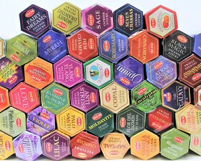 BOX bețișoare parfumate HEM Hexa – 100 cutii, 100 arome diferite (2000 buc)