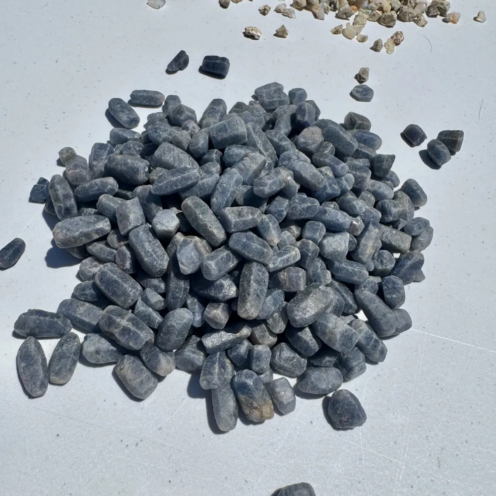 Safir natural din Tanzania, lot 50g